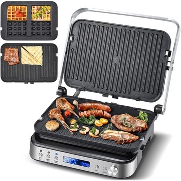 Grill Elektryczny BLAUPUNKT GRS901 LCD TEMP Gofry