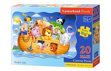 Castorland puzzle konturowe Maxi 20 el. Arka Noego