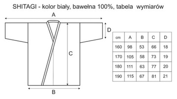 Футболка Shitagi Pod Keikogi Iaido Kendo 170 см