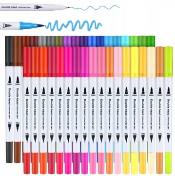 36pc PISAKI MAZAKI AKRYLOWE MARKERY DO KAMIENI DIY