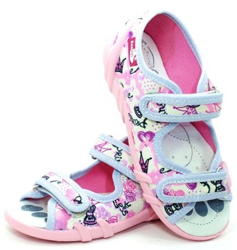 28 RENBUT 33-378 oddychające KAPCIE sandały 18,3cm
