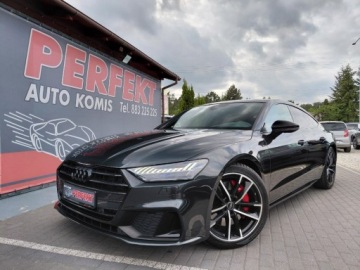 Audi A7 C8 Sportback - e 2.0 55 TFSI e 367KM 2021 Audi A7 Sportback S Line Matrix Skora Quattro Head Up 2.0 Hybryda Plug-in