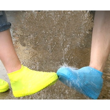 Непромокаемые, силиконовые накладки, бахилы, обувь S 26-34.