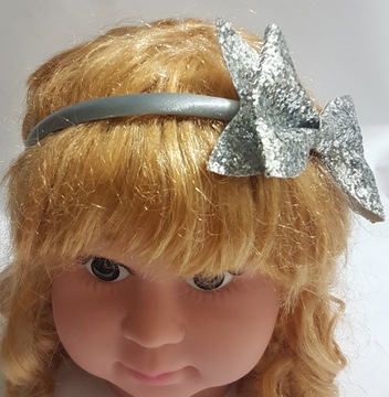 OPASKA kokarda SREBRNA BROKATOWA ROZ. UNIWERSALNY