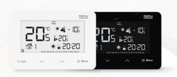 TECH ST-293V3 Недельный проводной контроллер kc515 WHITE с подсветкой