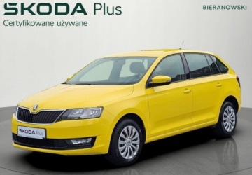 Skoda Rapid II Liftback Facelifting 1.6 TDI CR 115KM 2017 Skoda RAPID Po serwisie ASO - Klimatyzacja - Podlokietnik - Czujniki parko, zdjęcie 2