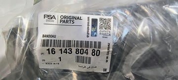 LIŠTA NÁRAZNÍKU POD TABULKA PŘEDNÍ CITROEN DS4 FACELIFT 15-