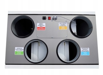 Приточно-вытяжная установка DAWID 420/200 с ДВУХСТОРОННИМ ротационным теплообменником