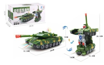 czołg трансформер у робота вів звуком 28x10x10,5 см NT5406