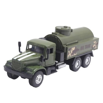 Литая под давлением модель автомобиля в масштабе 1/43, модель грузовика для детей, автоцистерн
