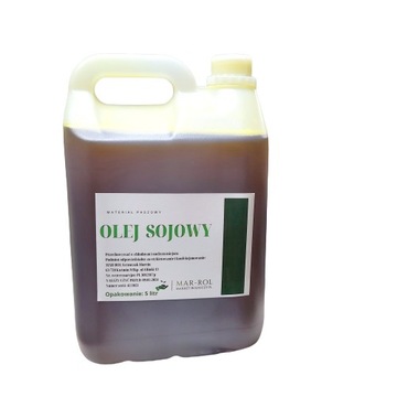 Olej sojowy odgumowany 5 l.