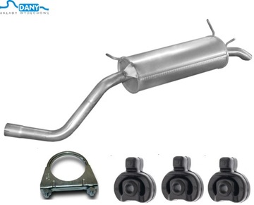 RENAULT SCENIC I 1.9 D dCi dTi TŁUMIK KOŃCOWY