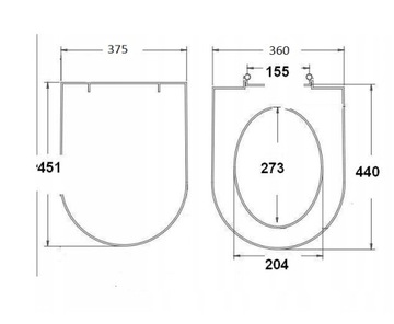 ДОСКА SLOW DROP ДЛЯ ROCA INSPIRA ROUND