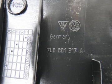 KRYT PANEL REGULACE SEDADLA PORSCHE CAYENNE 4.5 V8 7L0881317A 7L5959765B
