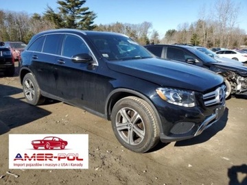 Mercedes GLC C253 2018 Mercedes-Benz GLC 2018 r., 2,0L 300 4 MATIC od ubezpieczalni 2.0 Benzyna