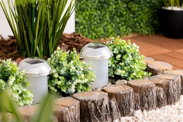 4x СОЛНЕЧНЫЕ СВЕТОДИОДНЫЕ СОЛНЕЧНЫЕ ЛАМПЫ ГРИБОВЫЕ RGB САДОВЫЕ ЛАМПЫ ДАТЧИК SKEEPER