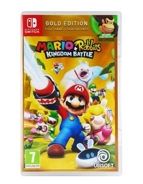 MARIO + RABBIDS KINGDOM BATTLE GOLD SWITCH EDITION