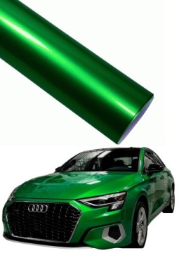 Fólie Zelená Metallic Lesklá 2m x 152cm Zelená Samolepicí Automobilová