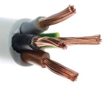 Przewód elektryczny mieszkaniowy OMY 4x0,75 - 5m