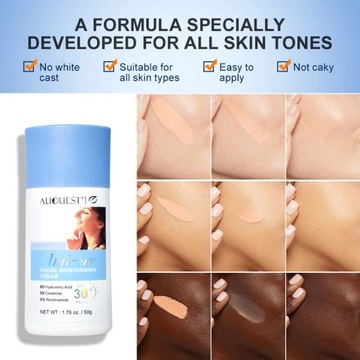 SPF 30 Foundation Солнцезащитный блокатор Увлажняющее лицо