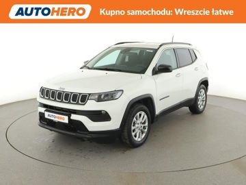 Jeep Compass II SUV Plug-In Facelifting 1.3 GSE T4 190KM 2021 Jeep Compass Plug-in Automat Czujniki parkowania