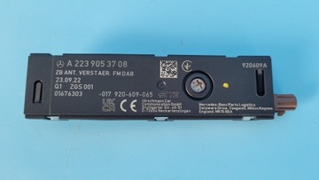MERCEDES W206 23r WZMACNIACZ ANTENY A2239053708