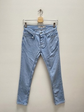 TOPMAN spodnie skinny jeans rurki 28 34
