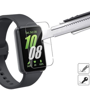 3x 3мк гидрогелевая защитная пленка для часов для Samsung Galaxy Fit 3