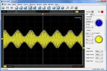 Цифровой осциллограф Hantek6204BC 4x200 МГц