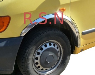 Накрылки VW T4. Молдинги.