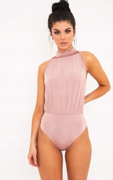 M39 Różowe body półgolf PrettyLittlething 36