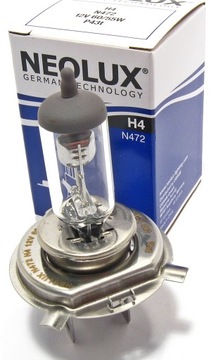 Żarówka H4 Neolux by Osram 12V 60/55W ( P43t )