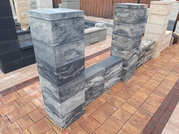 Навес для забора гладкий ГРО 500х200х50