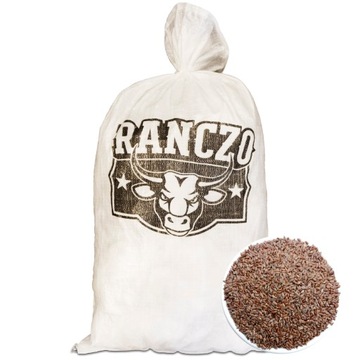 SIEMIĘ LNIANE PASZOWE, PASZA DLA ZWIERZĄT 5KG