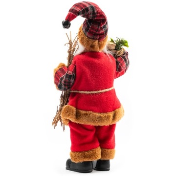 РОЖДЕСТВЕНСКОЕ ОРНАМЕНТ СВ. БОЛЬШОЙ РОЖДЕСТВЕНСКИЙ ПОДАРОК ​​САНТА, 43 СМ