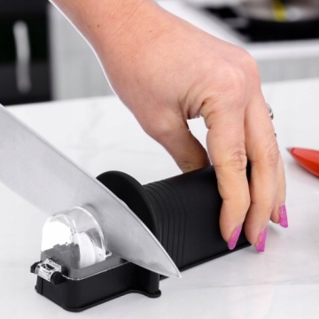 ТОЧИЛКА НОЖЕЙ, ручная, однофазная, компактная для кухонных ножей и ножниц.