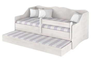 Łóżko podwójne dziecięce 160x80 piętrowe LULU surf