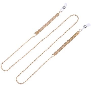 M13 ŁAŃCUSZEK DO OKULARÓW ZŁOTY OZDOBNY CHAIN