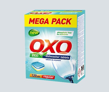 Таблетки для посудомоечной машины Oxo ECO 120 шт.