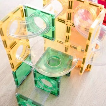 НАБОР РАСШИРЕНИЯ МАГНИТНЫХ БЛОКОВ CONNETIX BALL RUN 66 ШТ.