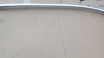 Накладка BMW E90 хромированная полоса правая