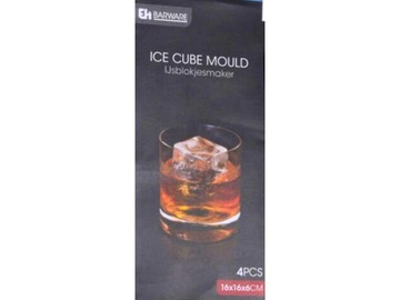 Гибкая форма МОЛДЕР ДЛЯ ЛЬДА В БОЛЬШИХ КУБИКАХ - 16 x 16 x 6 см