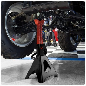 2x ДОМКРАТА ДЛЯ МАСТЕРСКИХ, РЕГУЛИРУЕМЫЕ ПОДСТАВКИ, АВТОМОБИЛЬНЫЕ ОПОРЫ ДЛЯ 3Т АВТОМОБИЛЕЙ