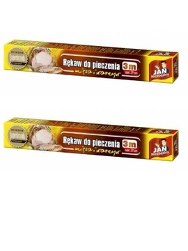 Jan Niezbędny Rękaw Do Pieczenia 2szt X 3m