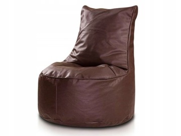 85x70x80 ELEGANCKI FOTEL ZE SKÓRY EKO PUFA SAKO -%