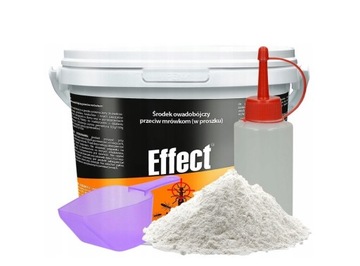 SILNY PROSZEK ŚRODEK PREPARAT NA MRÓWKI EFFECT 1KG