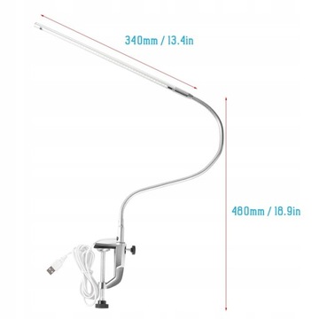 BEZCIENIOWA USB LED 8W KOSMETYCZNA LAMPA LAMPKA
