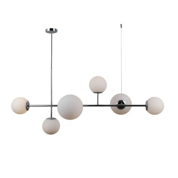 Lampa sufitowa VAILANTE 6x5W chrom Kule Ball Italux PND312216BCH