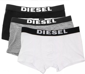 Bokserki DIESEL 3 PACK 95% bawełna XL (90-95cm)