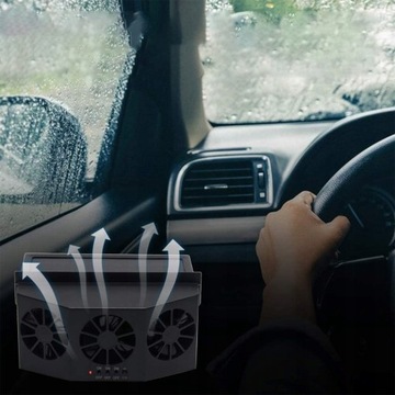 СОЛНЕЧНЫЙ ВЕНТИЛЯТОР ОХЛАЖДЕНИЯ ДЛЯ АВТОМОБИЛЯ